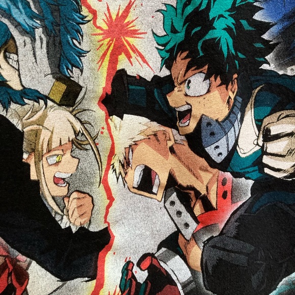 My Hero Academia 100% cotton Funimation Size Large - Picture 5 of 7